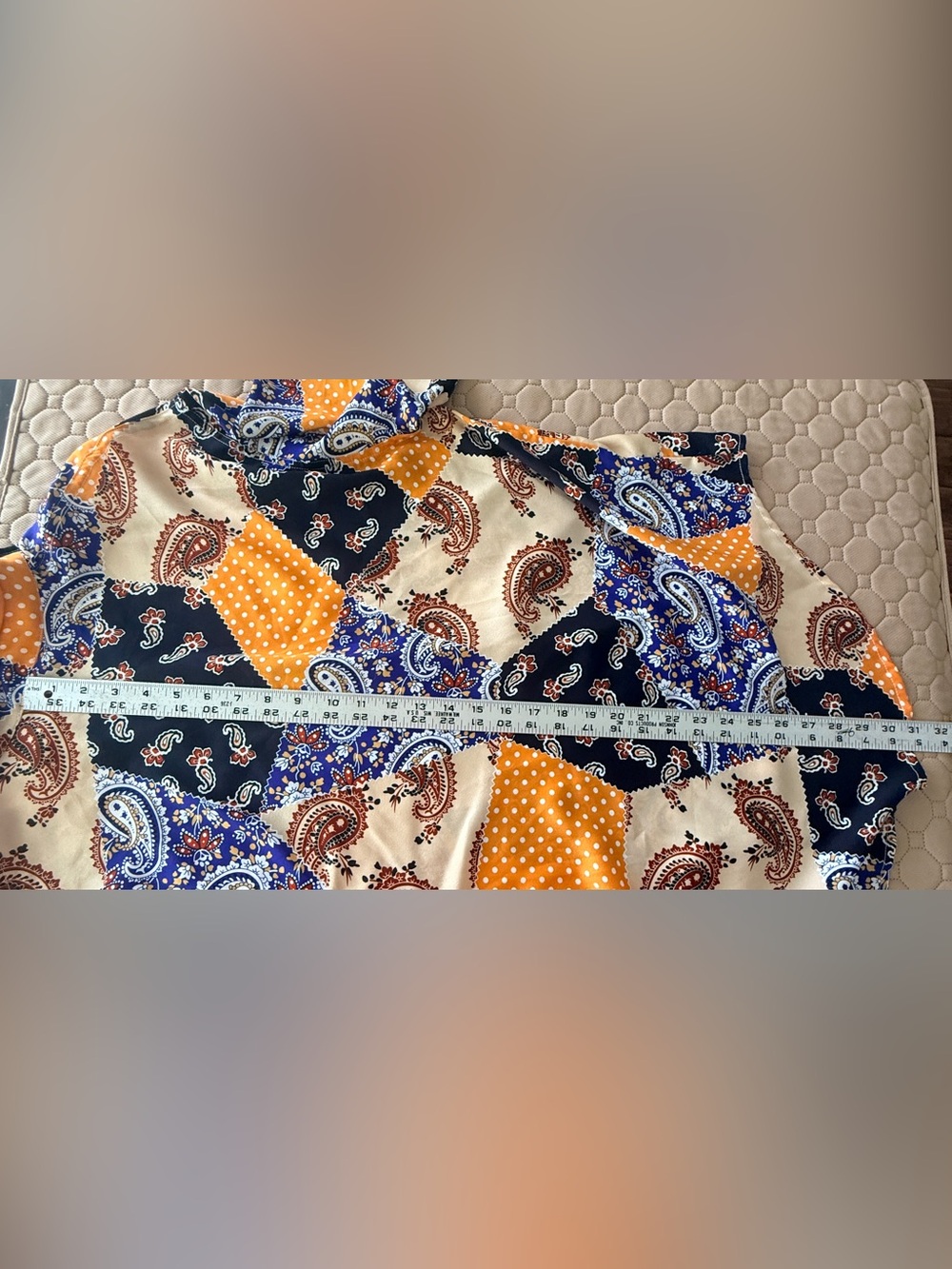 Bailey Rose Paisley Patchwork
2-Piece Set high low blouse 
MSRP $120 NWT LG - Picture 14 of 17